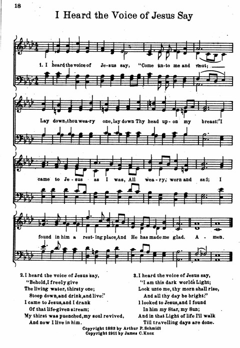 Twenty Hymns page 18