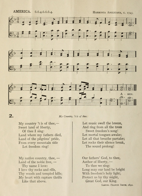 Twenty-Five Hymns for use in Time of War page 2