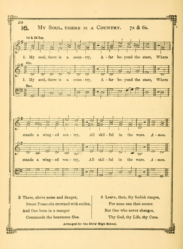 50 Hymns and Tunes: arranged for the Girl