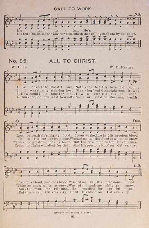 Sixty Scripture Songs: compiled expressly for the Sunday school (part third) page 33