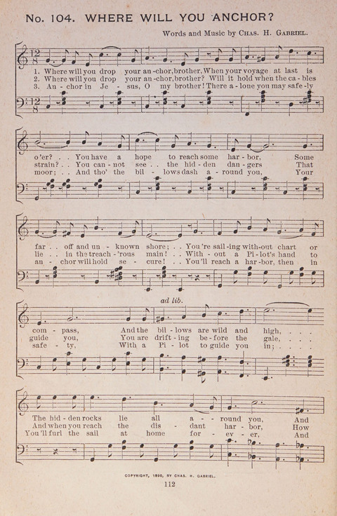 Sixty Scripture Songs: compiled expressly for the Sunday school (part third) page 52