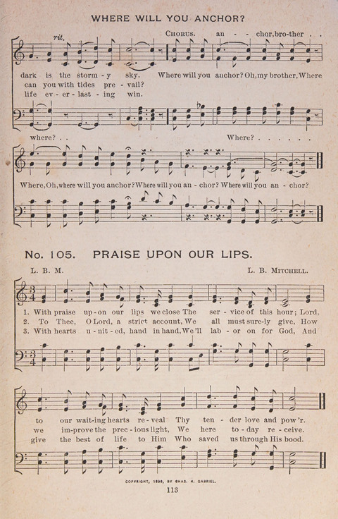 Sixty Scripture Songs: compiled expressly for the Sunday school (part third) page 53