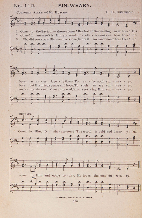 Sixty Scripture Songs: compiled expressly for the Sunday school (part third) page 60