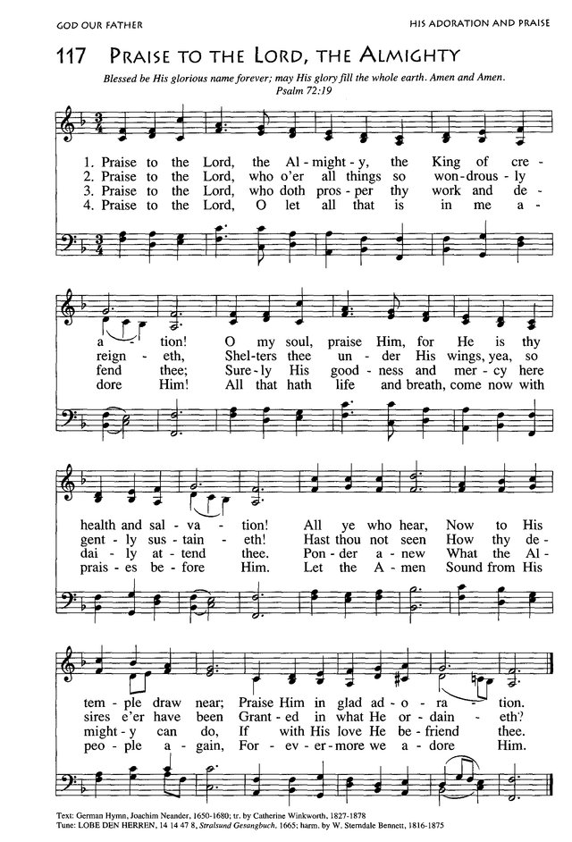 African American Heritage Hymnal page 140