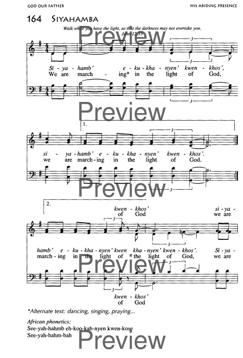 African American Heritage Hymnal page 216