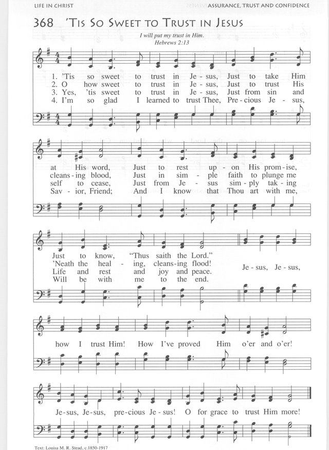 African American Heritage Hymnal page 552