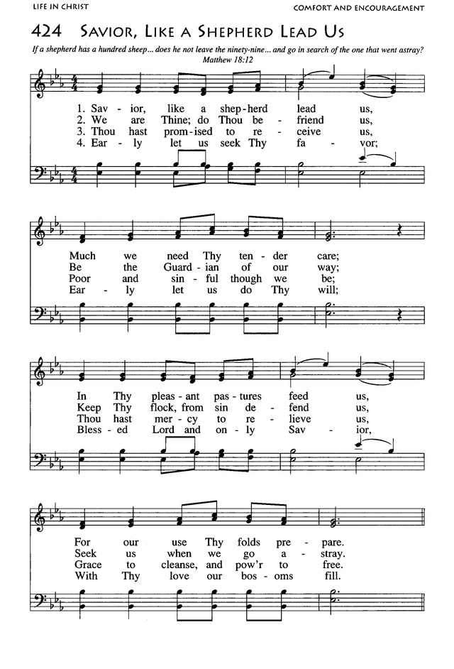 African American Heritage Hymnal page 654