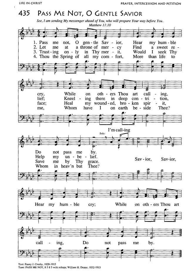 African American Heritage Hymnal page 674