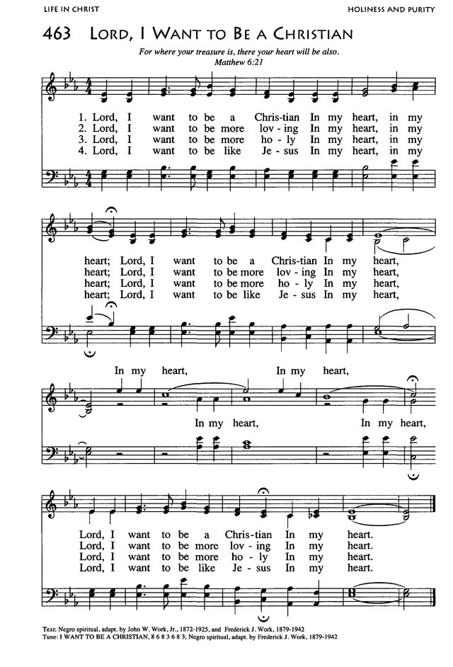 African American Heritage Hymnal page 715
