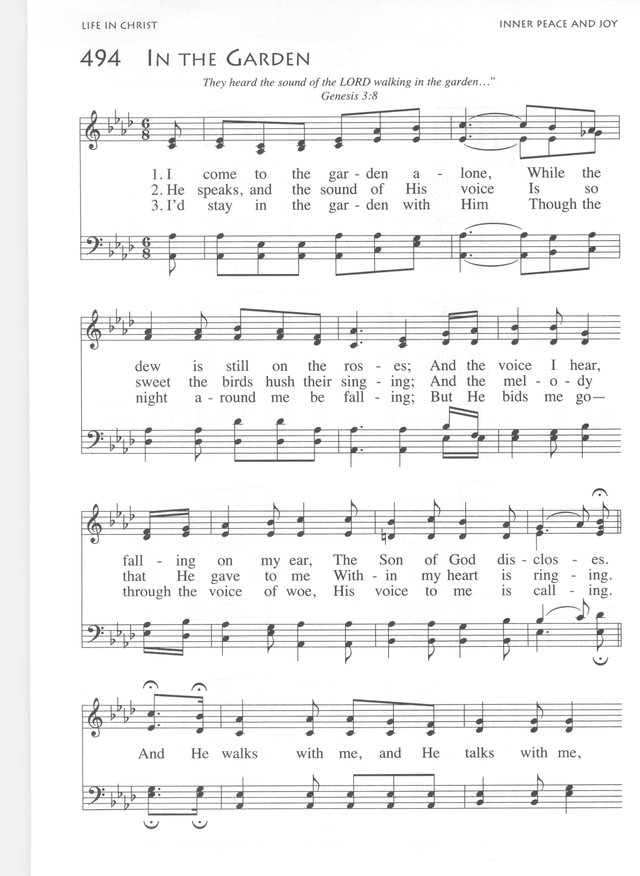 African American Heritage Hymnal page 787