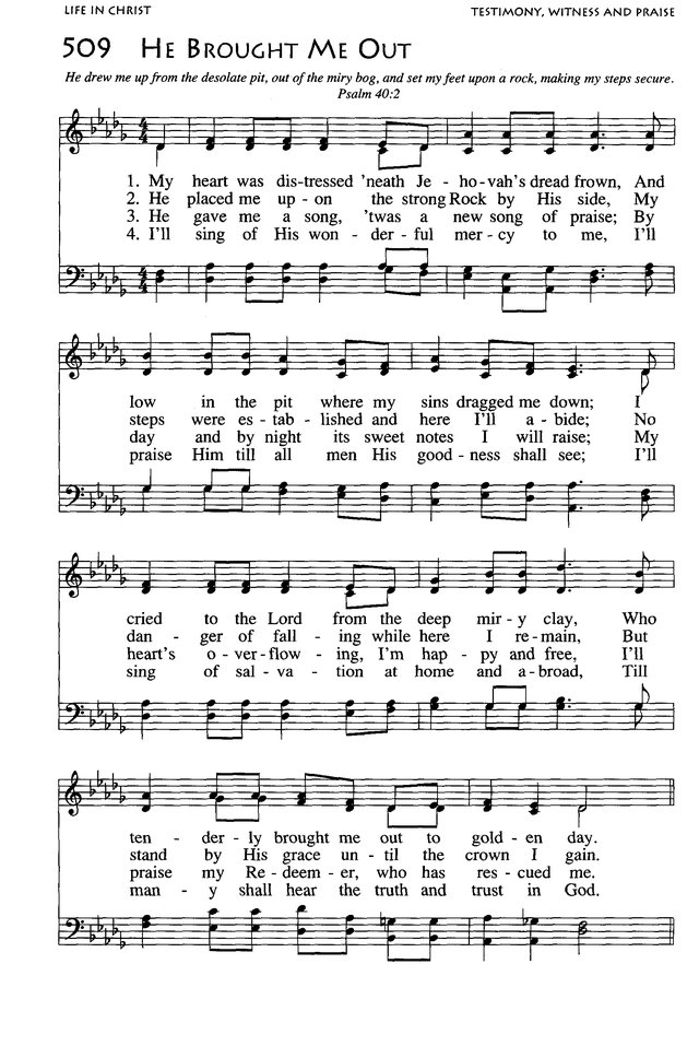 African American Heritage Hymnal page 815
