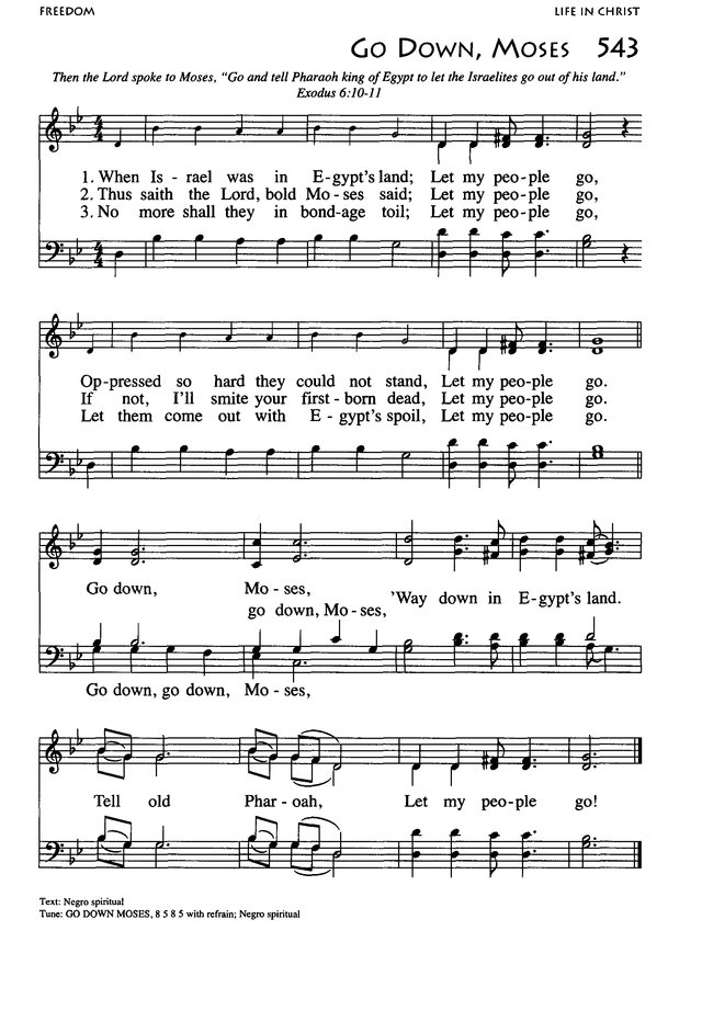 African American Heritage Hymnal page 862