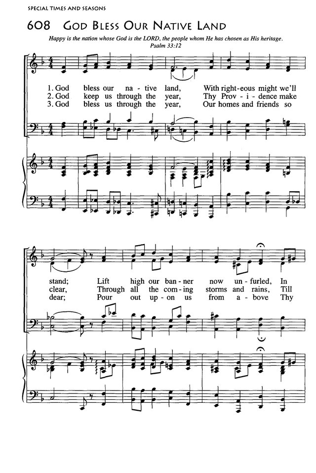 African American Heritage Hymnal page 967