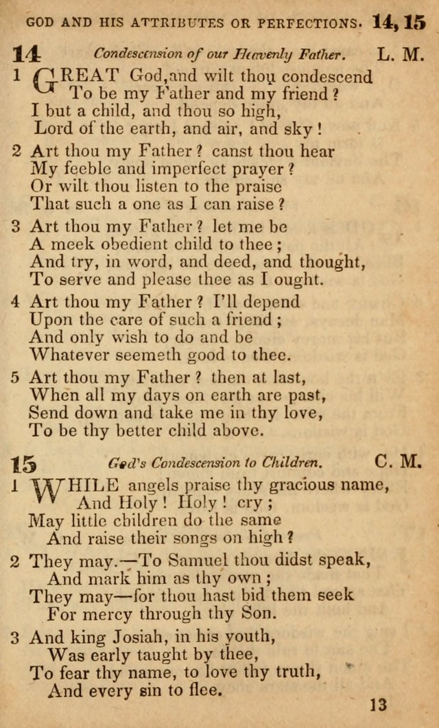 The American Baptist Sabbath-School Hymn-Book page 13