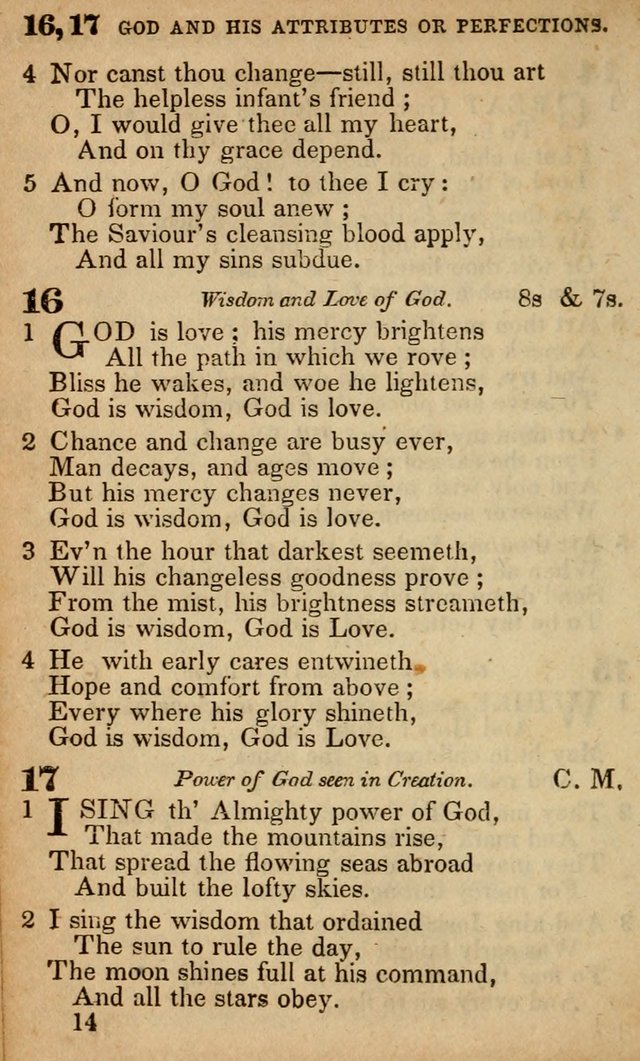 The American Baptist Sabbath-School Hymn-Book page 14