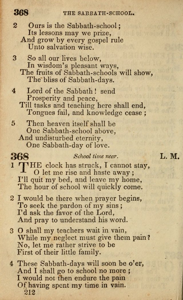 The American Baptist Sabbath-School Hymn-Book page 218