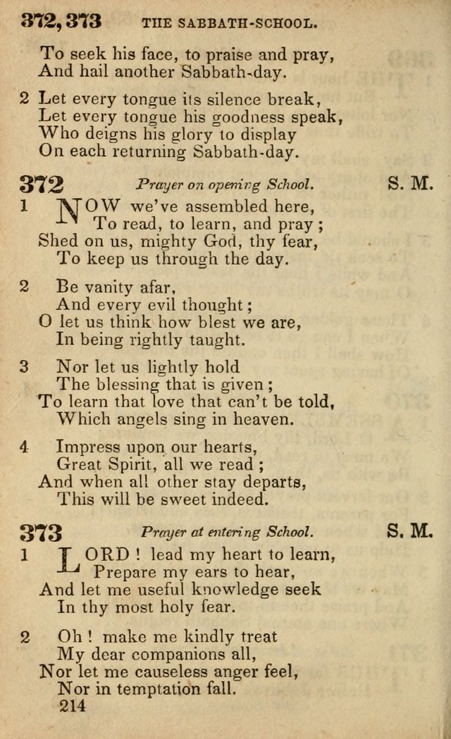 The American Baptist Sabbath-School Hymn-Book page 220