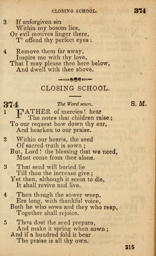 The American Baptist Sabbath-School Hymn-Book page 221