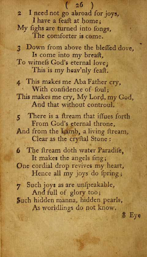 A Choice Collection of Hymns, in which are some never before printed page 24
