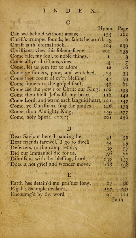 A Choice Collection of Hymns, in which are some never before printed page 242
