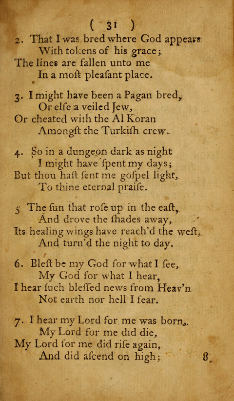 A Choice Collection of Hymns, in which are some never before printed page 29