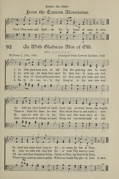 American Church and Church School Hymnal: a new religious educational hymnal page 105