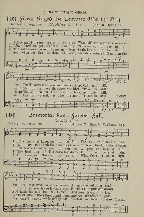 American Church and Church School Hymnal: a new religious educational hymnal page 115