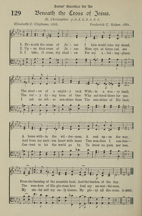 American Church and Church School Hymnal: a new religious educational hymnal page 138