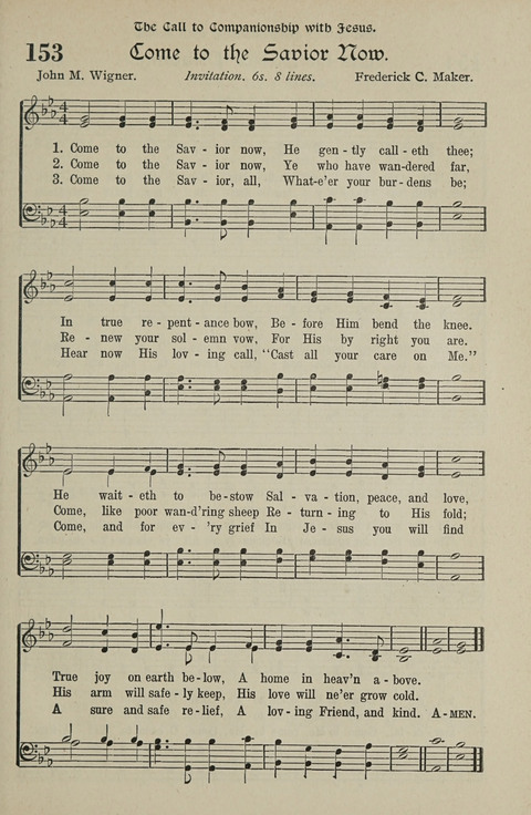 American Church and Church School Hymnal: a new religious educational hymnal page 163
