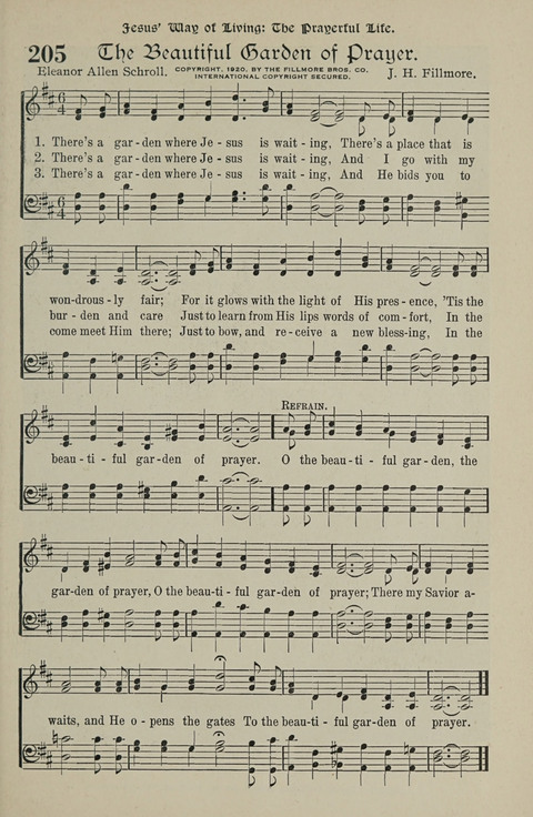 American Church and Church School Hymnal: a new religious educational hymnal page 207
