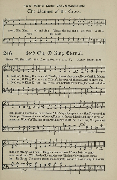 American Church and Church School Hymnal: a new religious educational hymnal page 247