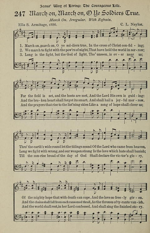 American Church and Church School Hymnal: a new religious educational hymnal page 248