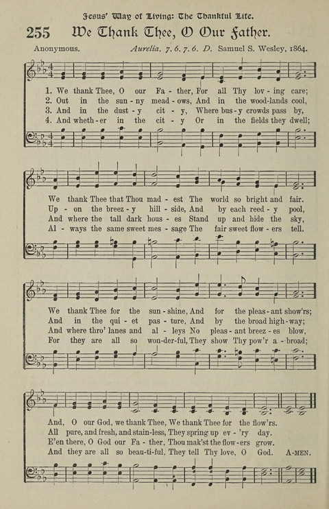 American Church and Church School Hymnal: a new religious educational hymnal page 258