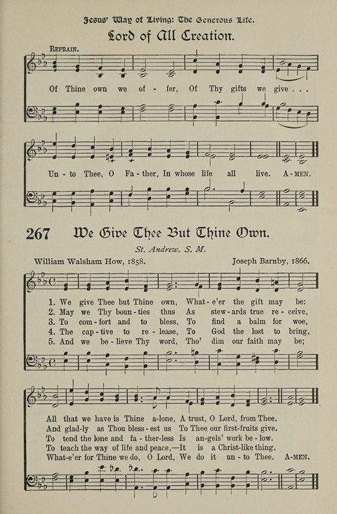 American Church and Church School Hymnal: a new religious educational hymnal page 269
