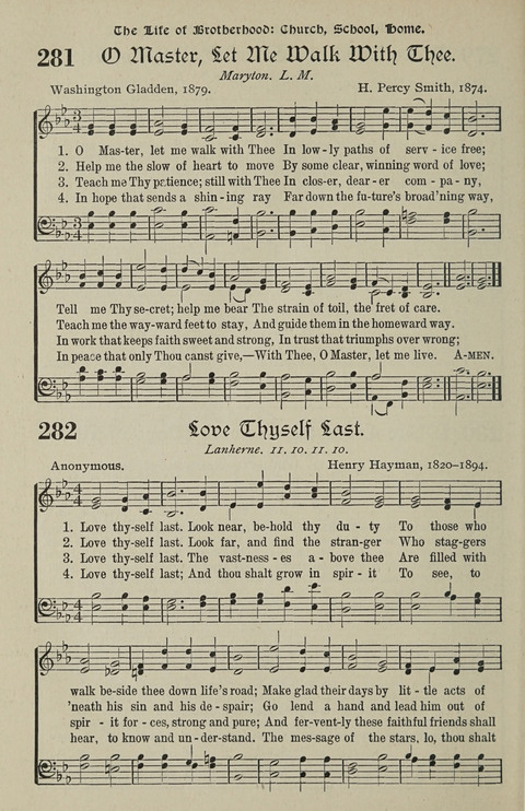 American Church and Church School Hymnal: a new religious educational hymnal page 278
