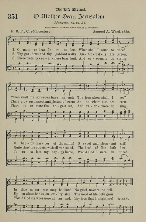 American Church and Church School Hymnal: a new religious educational hymnal page 341