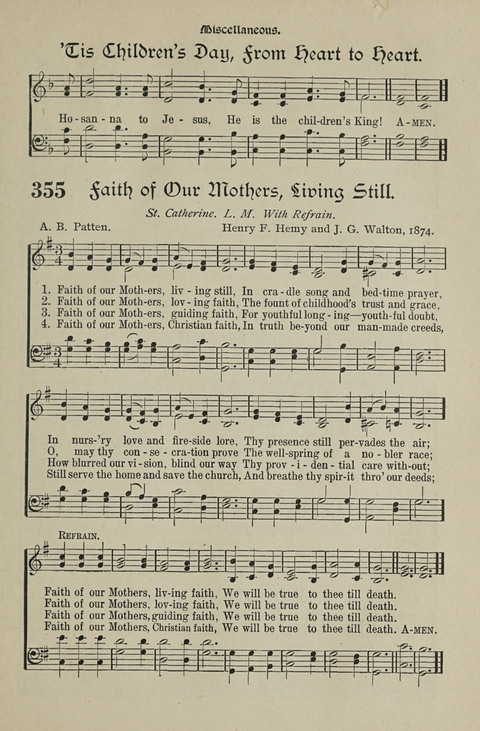 American Church and Church School Hymnal: a new religious educational hymnal page 347