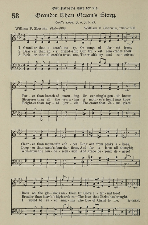 American Church and Church School Hymnal: a new religious educational hymnal page 74
