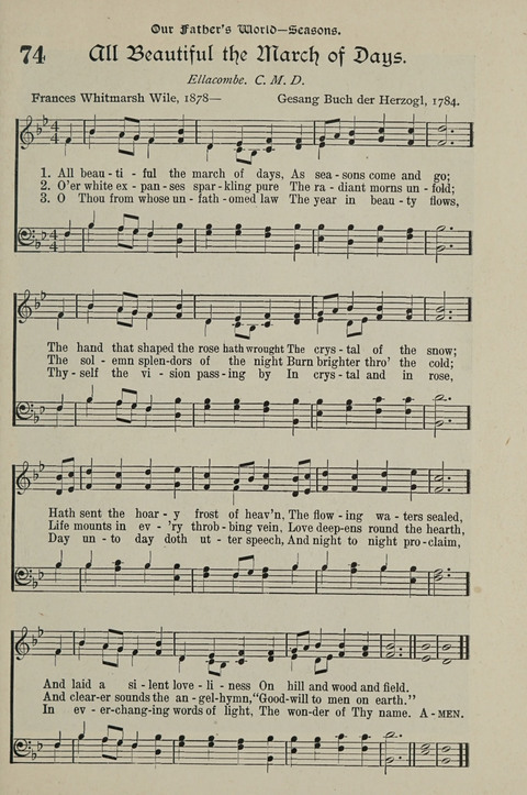 American Church and Church School Hymnal: a new religious educational hymnal page 87