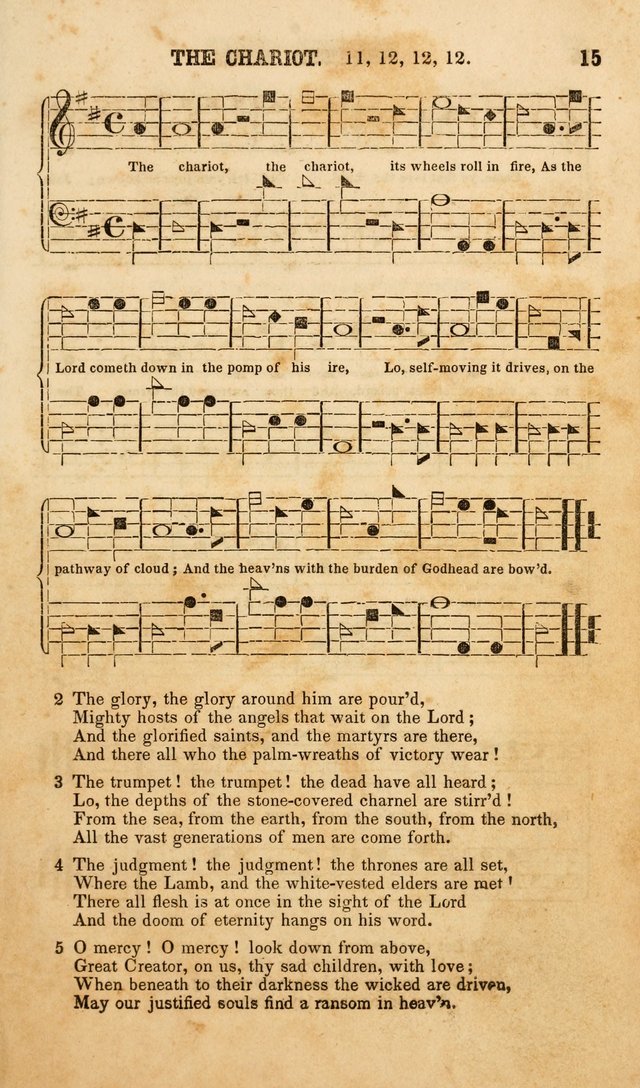 The American Church Harp: containing a choice selection of hymns and tunes comprising a variety of meters, well adapted to all Christian churches, singing schools, and private families page 17