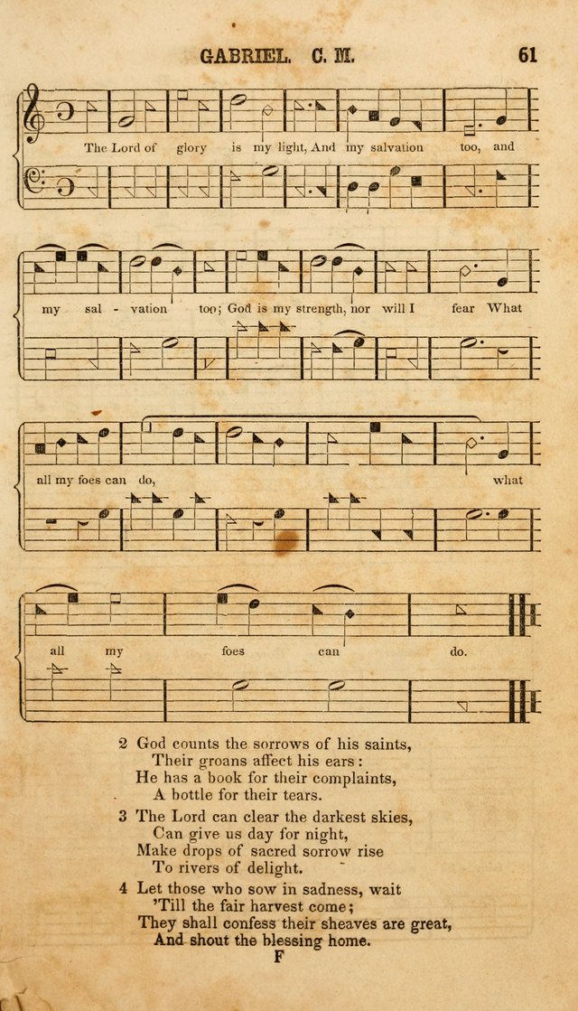 The American Church Harp: containing a choice selection of hymns and tunes comprising a variety of meters, well adapted to all Christian churches, singing schools, and private families page 63