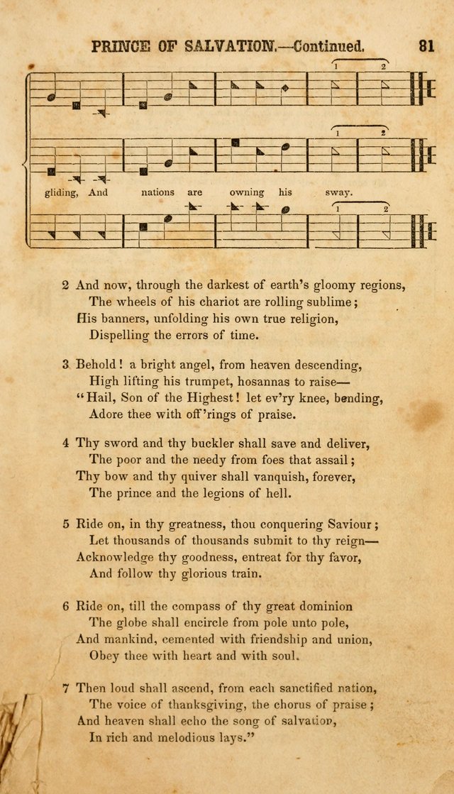 The American Church Harp: containing a choice selection of hymns and tunes comprising a variety of meters, well adapted to all Christian churches, singing schools, and private families page 83