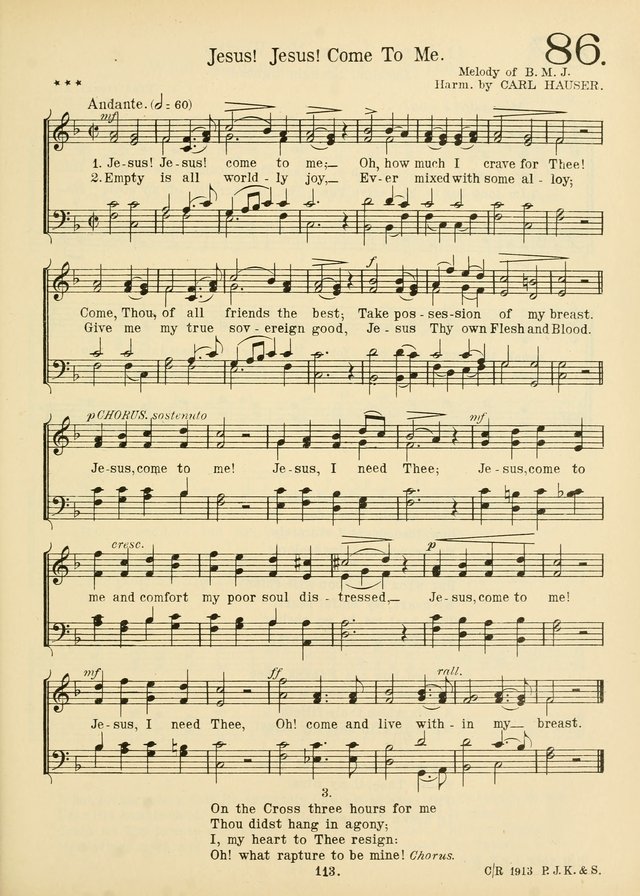 American Catholic Hymnal: an extensive collection of hymns, Latin chants, and sacred songs for church, school, and home, including Gregorian masses, vesper psalms, litanies... page 120