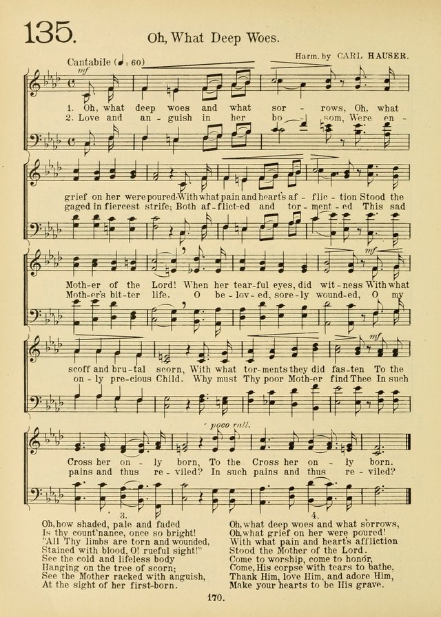 American Catholic Hymnal: an extensive collection of hymns, Latin chants, and sacred songs for church, school, and home, including Gregorian masses, vesper psalms, litanies... page 177