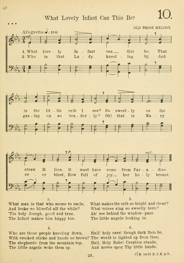 American Catholic Hymnal: an extensive collection of hymns, Latin chants, and sacred songs for church, school, and home, including Gregorian masses, vesper psalms, litanies... page 32