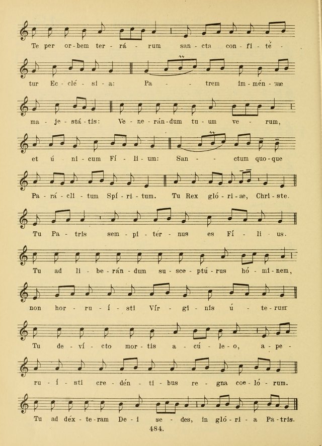 American Catholic Hymnal: an extensive collection of hymns, Latin chants, and sacred songs for church, school, and home, including Gregorian masses, vesper psalms, litanies... page 491