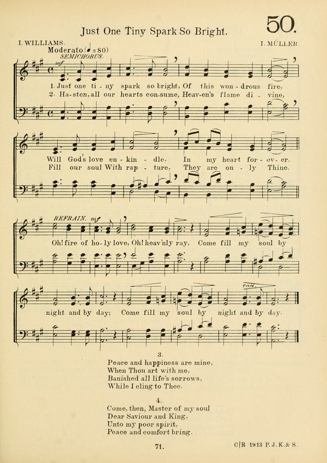 American Catholic Hymnal: an extensive collection of hymns, Latin chants, and sacred songs for church, school, and home, including Gregorian masses, vesper psalms, litanies... page 78