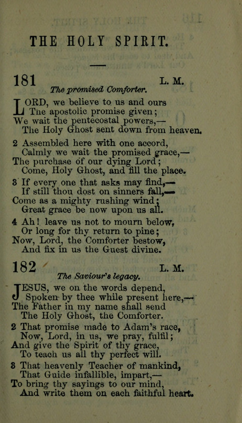 A Collection of Hymns for the use of the African Methodist Episcopal Zion Church in America page 109