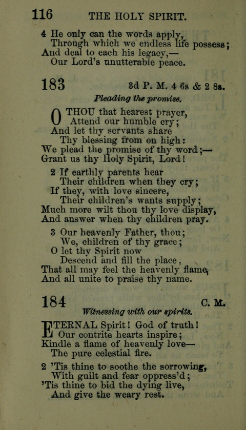 A Collection of Hymns for the use of the African Methodist Episcopal Zion Church in America page 110