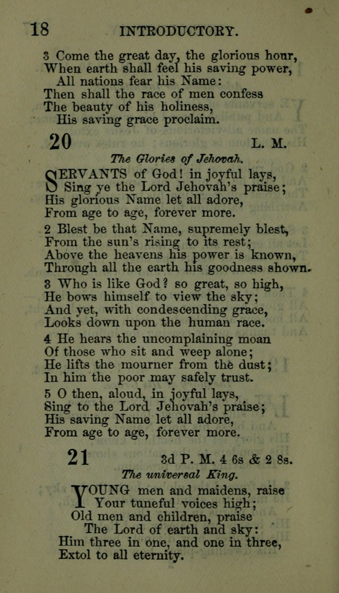 A Collection of Hymns for the use of the African Methodist Episcopal Zion Church in America page 12